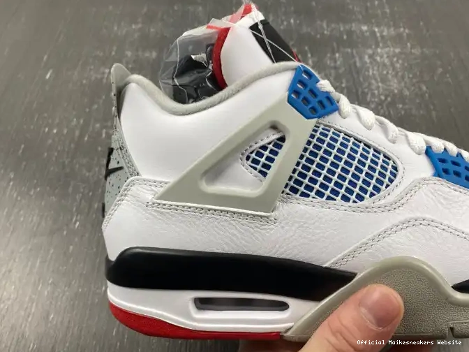 Official Maikesneakers CL1184-146 What The Jordan Retro 4 0418